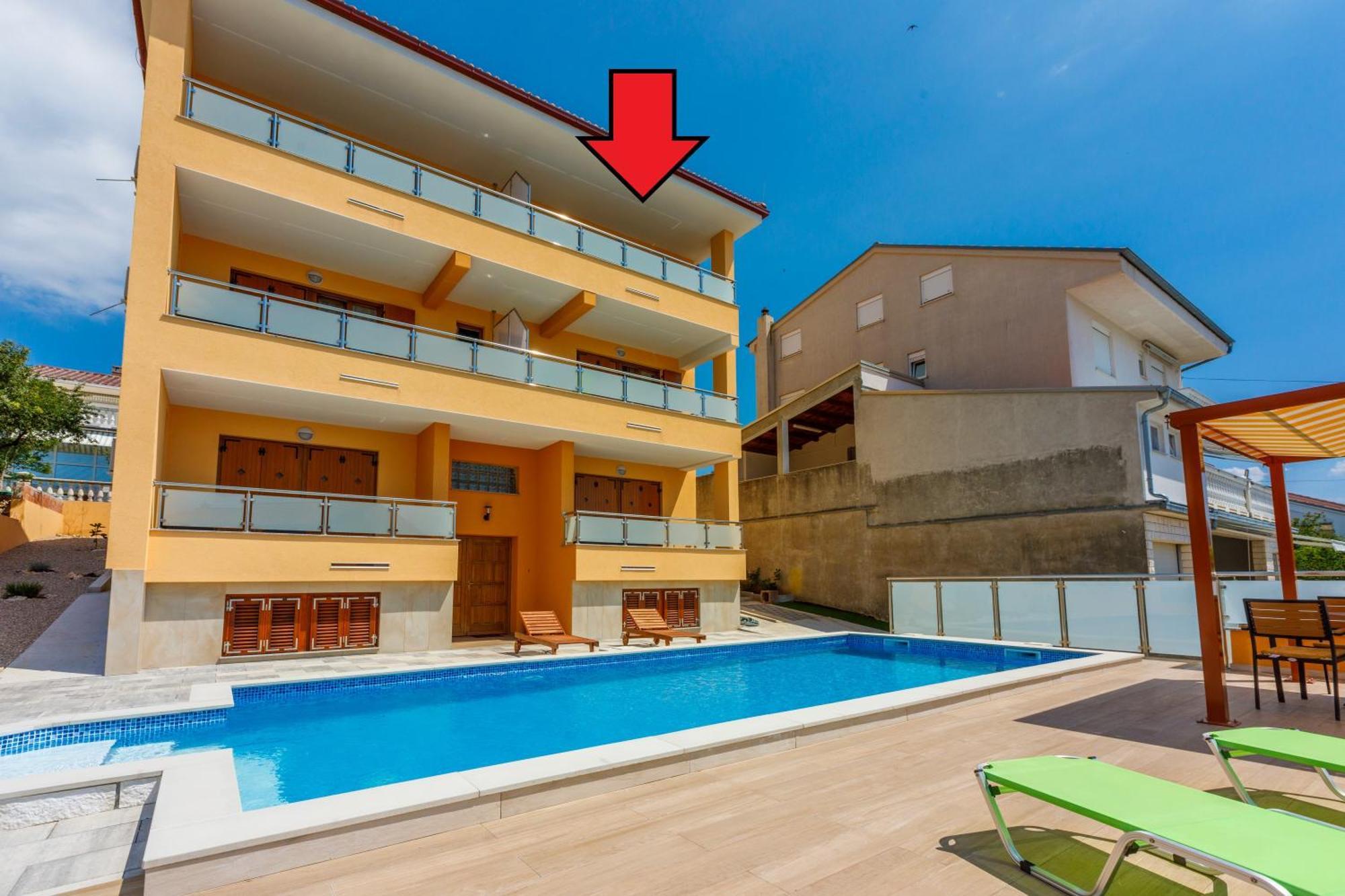 Apartamento House View Novi Vinodolski Exterior foto