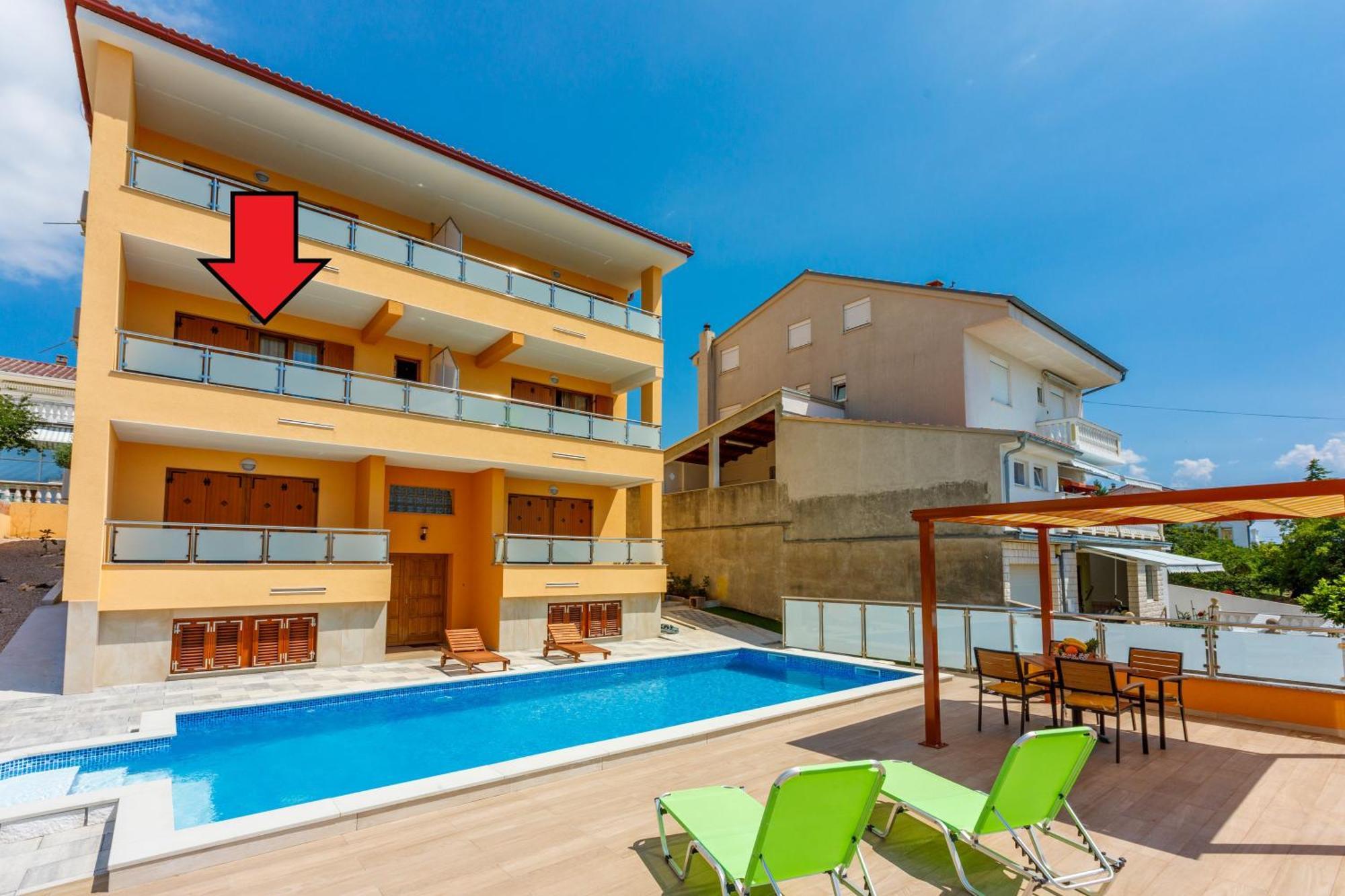 Apartamento House View Novi Vinodolski Exterior foto
